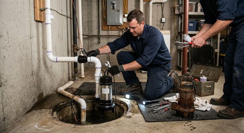 Basement Sump Pump Service in Mobile, AL