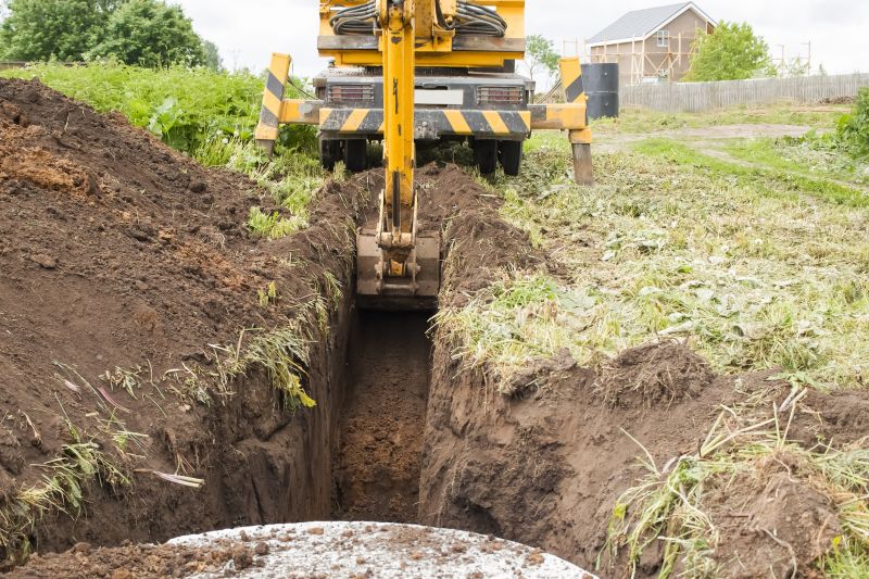 Backhoe Trenching in Houston, TX