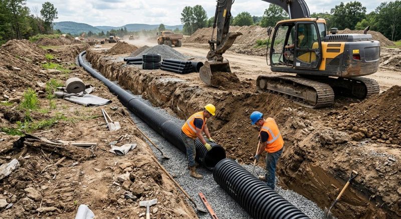 Drain Trenching in Salt Lake City, UT