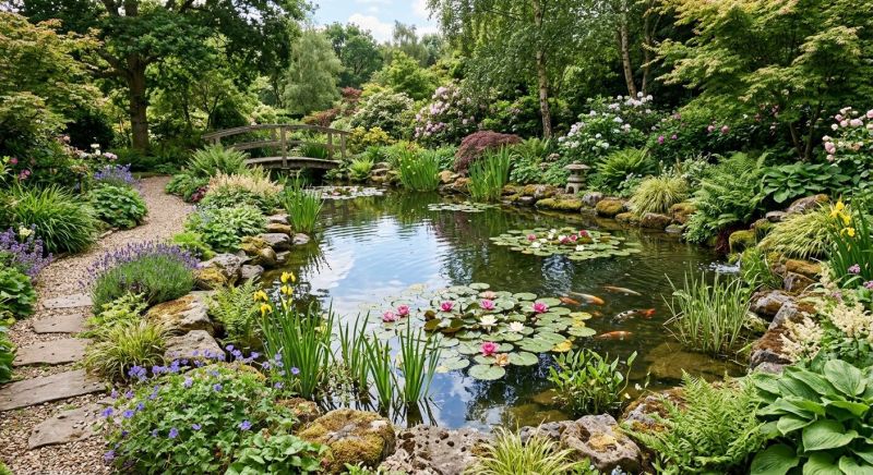 Garden Pond Installation in Ventura County, CA