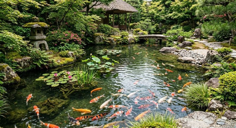 Koi Pond Construction in Ventura County, CA
